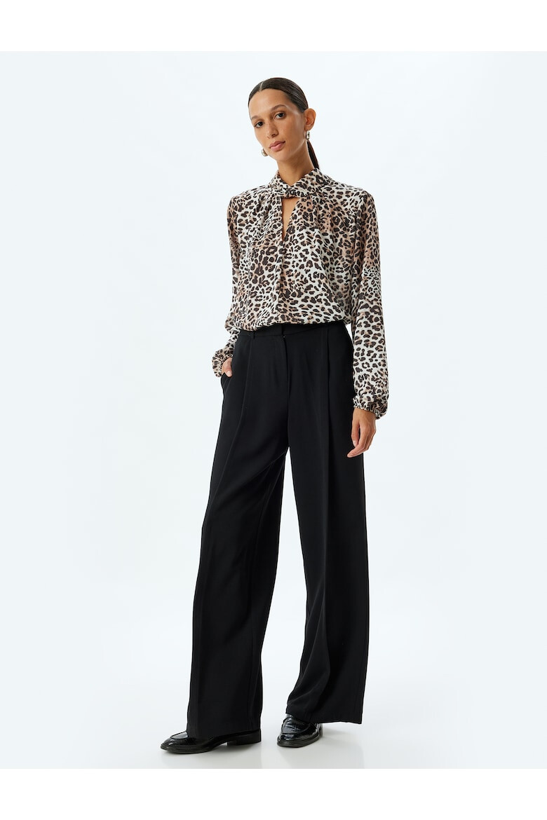 KOTON Bluza cu animal print - Pled.ro