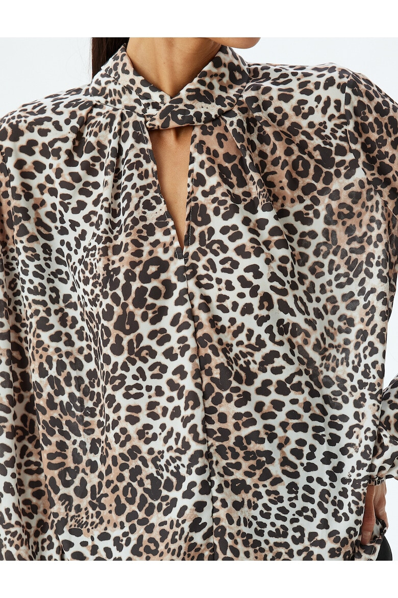 KOTON Bluza cu animal print - Pled.ro