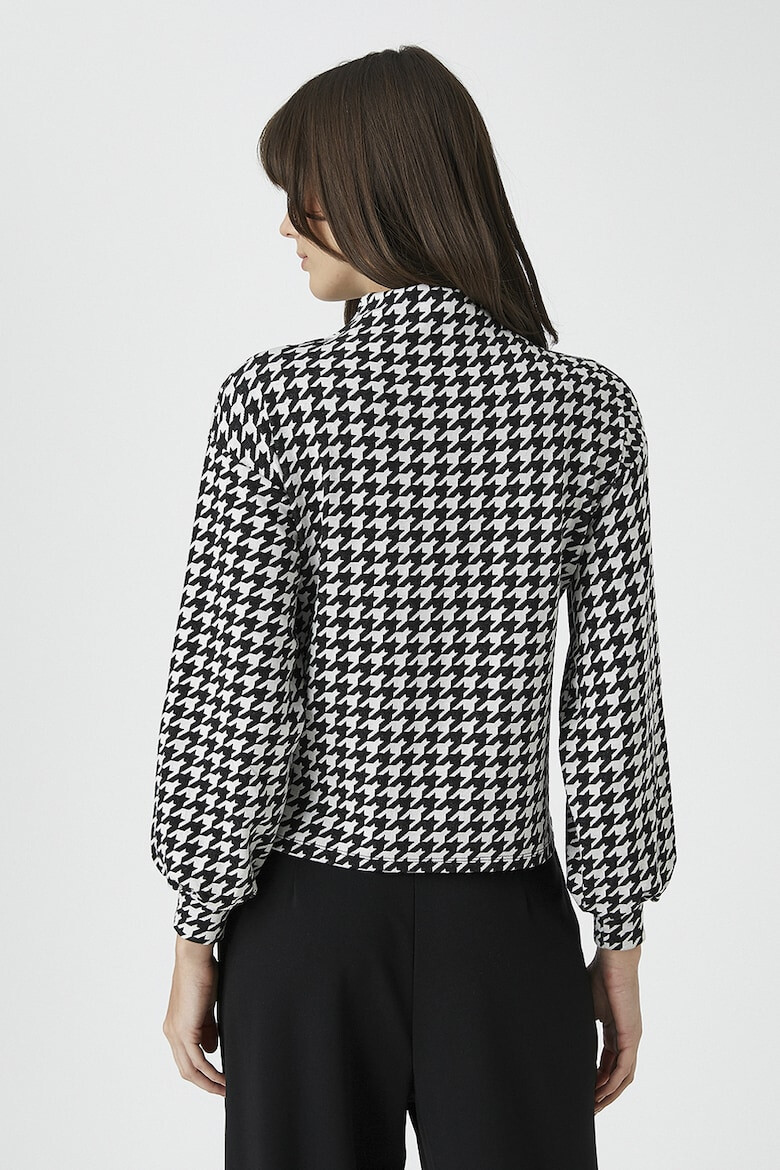 KOTON Bluza cu model houndstooth - Pled.ro