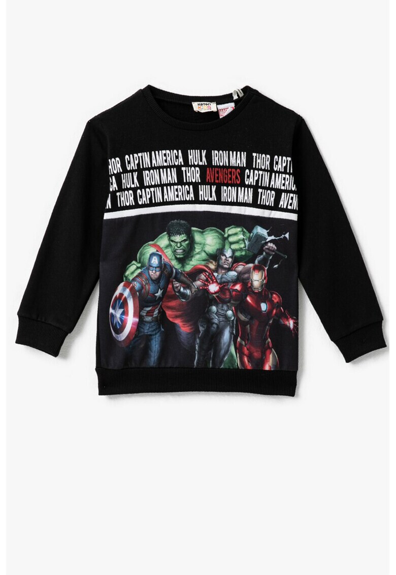 KOTON Bluza sport cu imprimeu personaje Marvel - Pled.ro