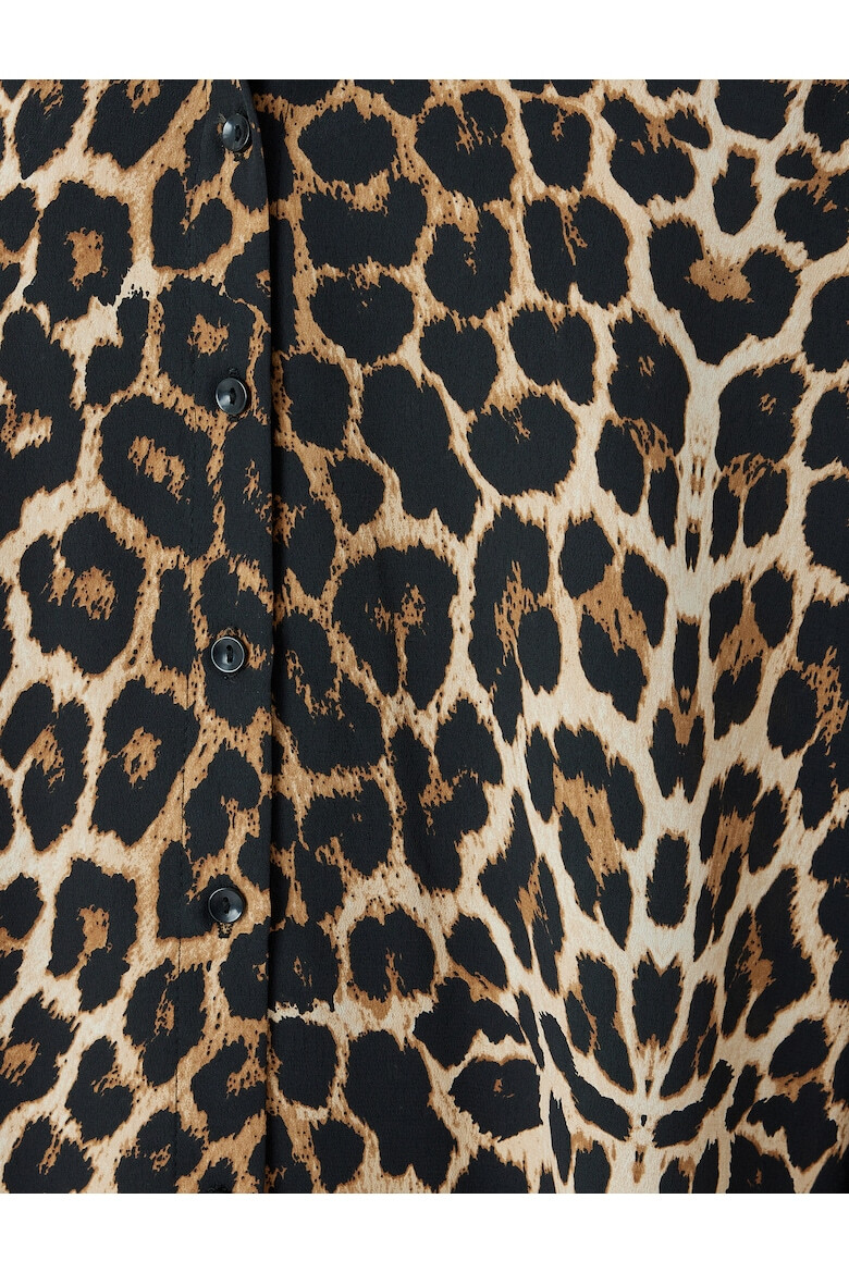 KOTON Camasa cu model animal print - Pled.ro