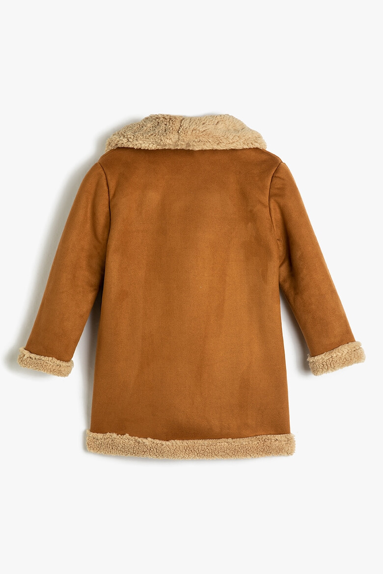 KOTON Jacheta de blana shearling sintetica - Pled.ro