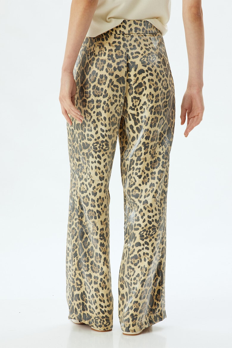 KOTON Pantaloni ampli cu animal print - Pled.ro