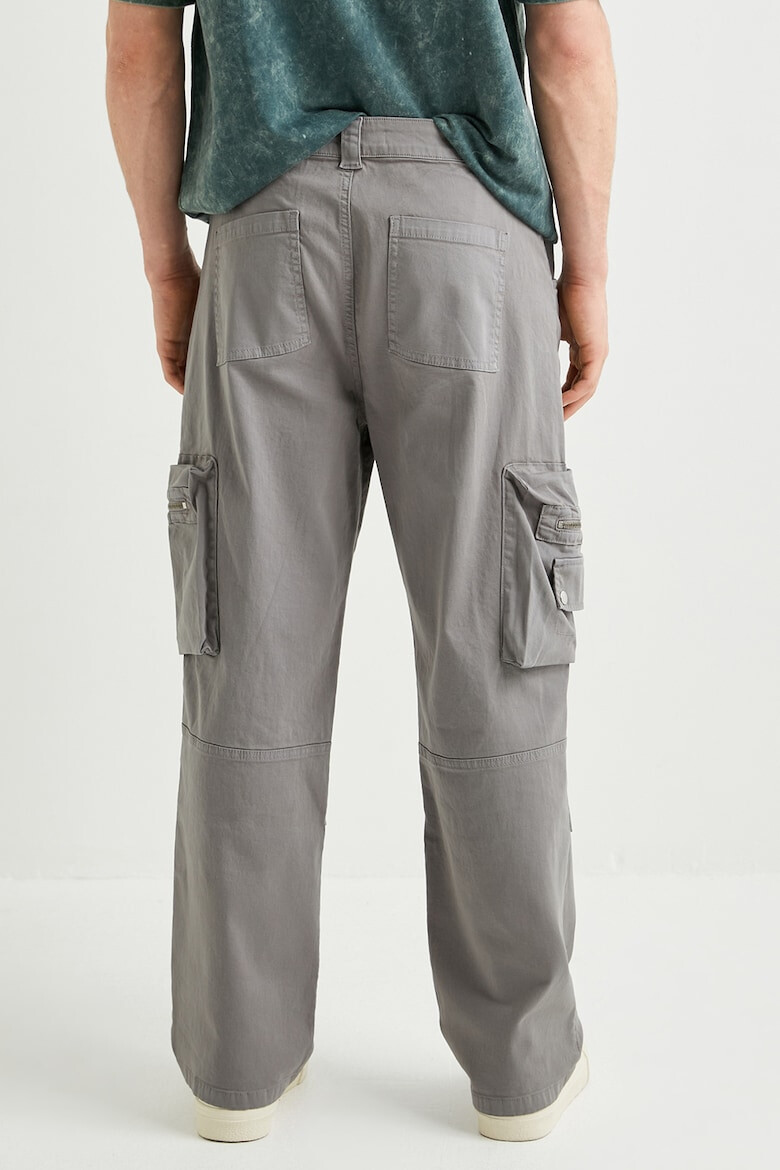 KOTON Pantaloni cargo cu model drept - Pled.ro