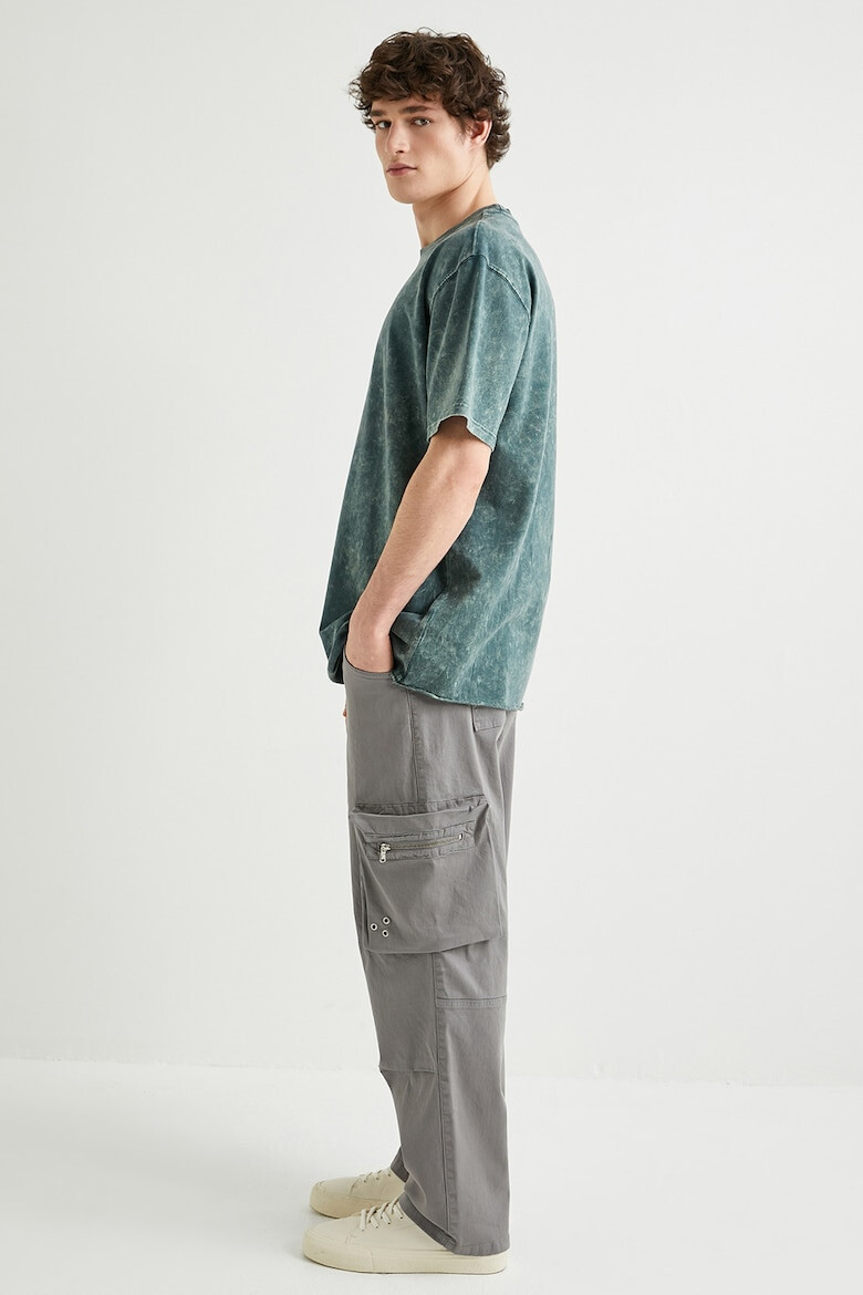 KOTON Pantaloni cargo cu model drept - Pled.ro