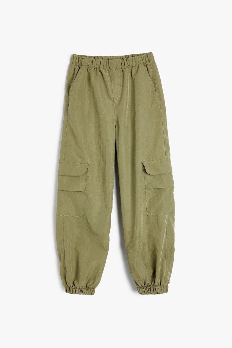 KOTON Pantaloni cargo cu talie elastica - Pled.ro