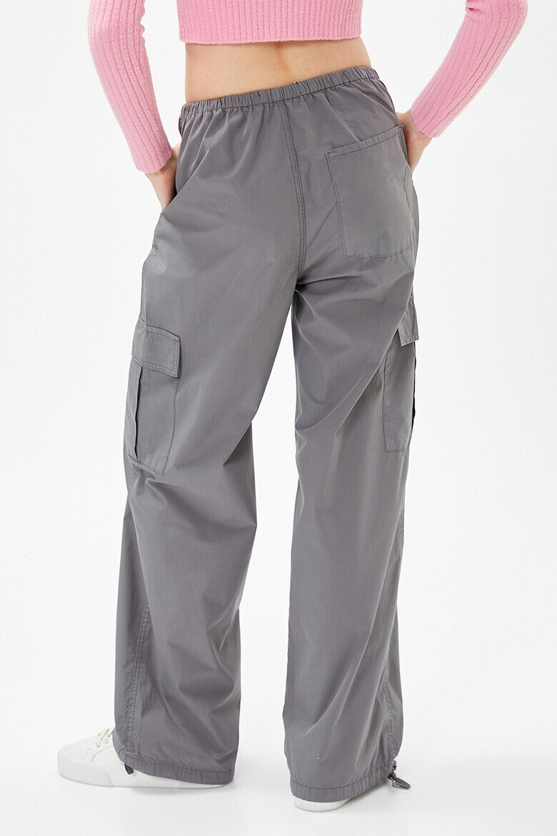 KOTON Pantaloni cargo de bumbac - Pled.ro