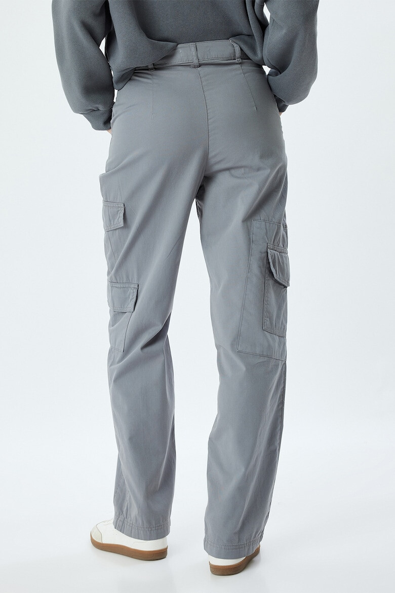 KOTON Pantaloni cargo de bumbac - Pled.ro