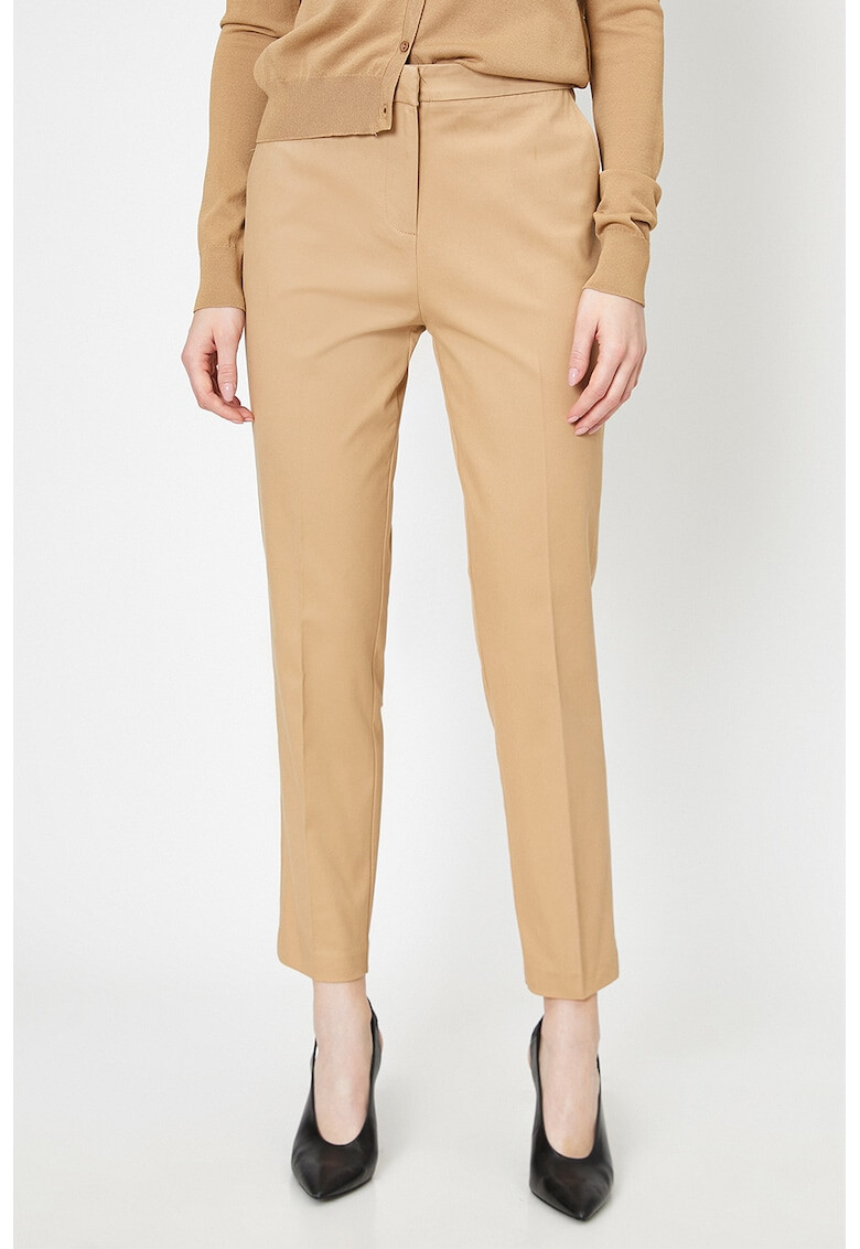 KOTON Pantaloni chino crop - Pled.ro