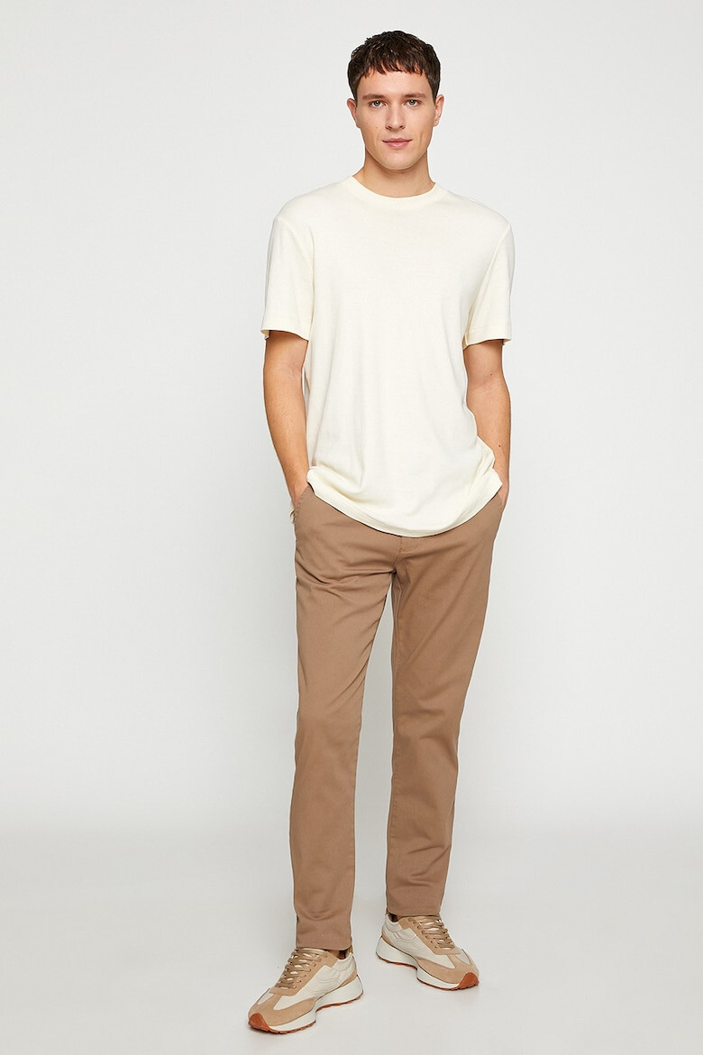 KOTON Pantaloni chino slim fit - Pled.ro