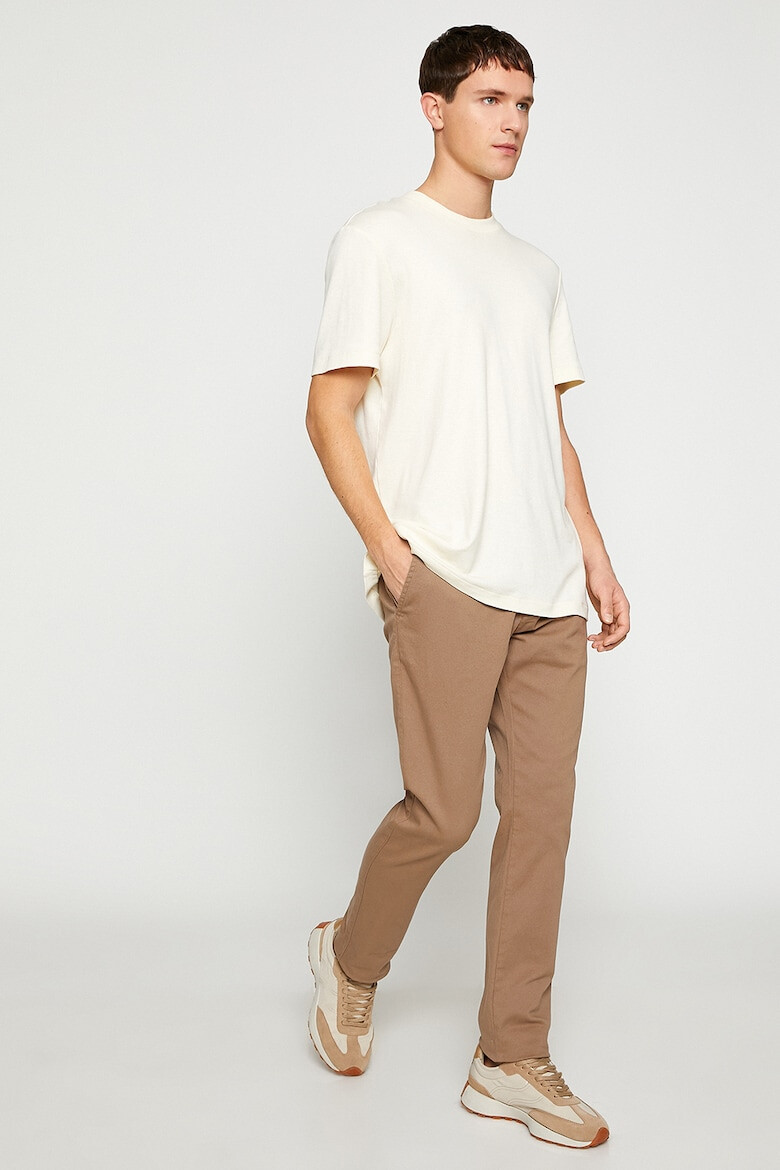 KOTON Pantaloni chino slim fit - Pled.ro