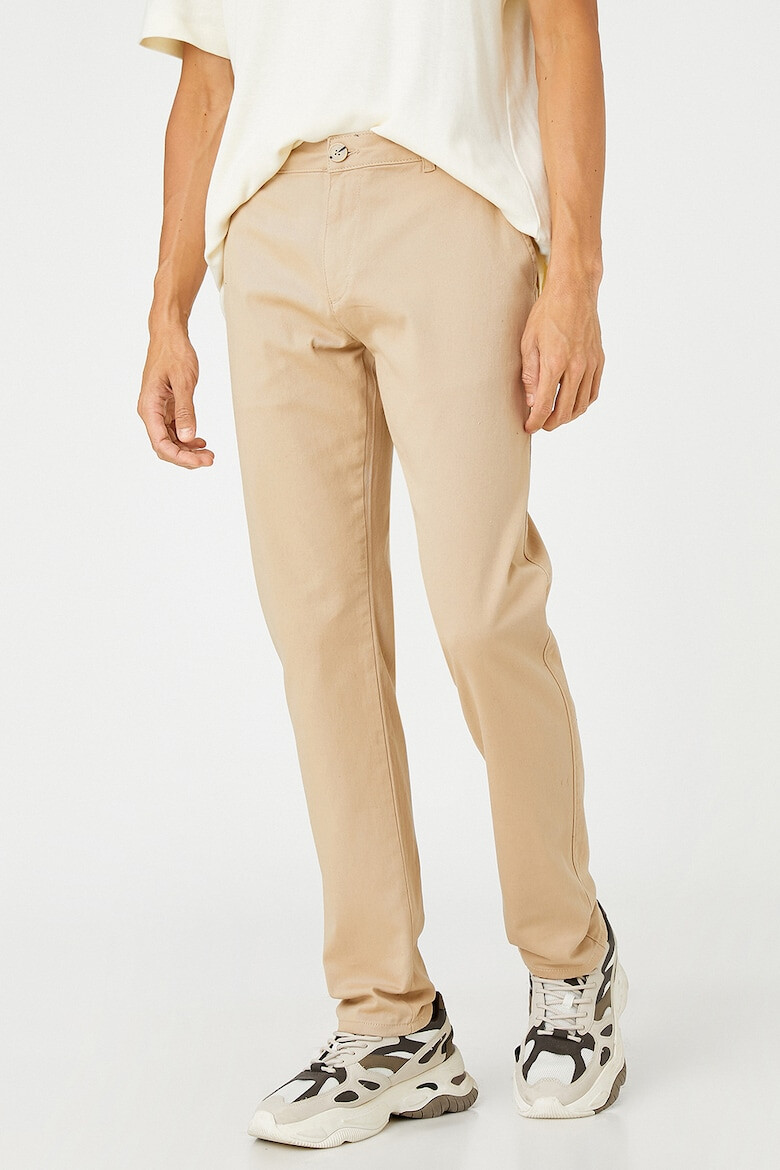 KOTON Pantaloni chino slim fit - Pled.ro