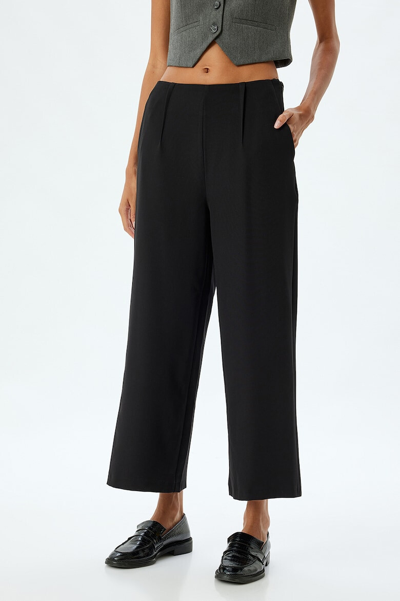 KOTON Pantaloni crop cu croiala ampla - Pled.ro