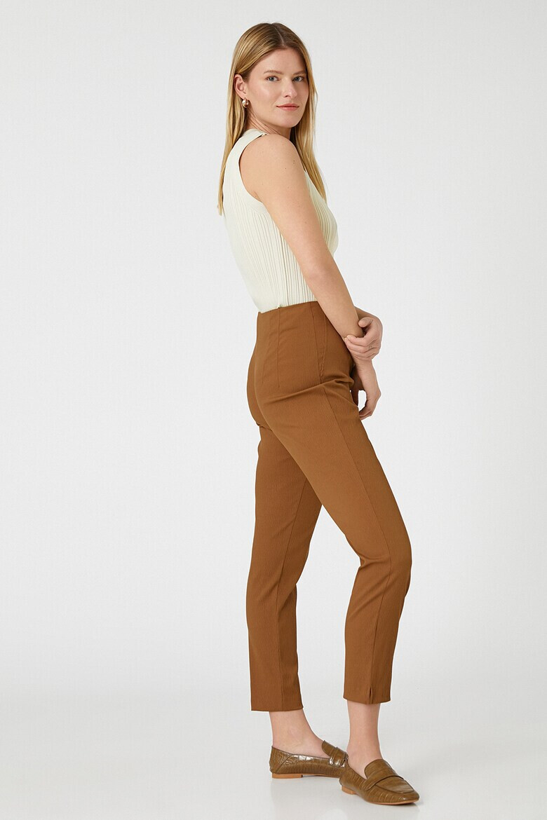 KOTON Pantaloni crop cu talie inalta - Pled.ro