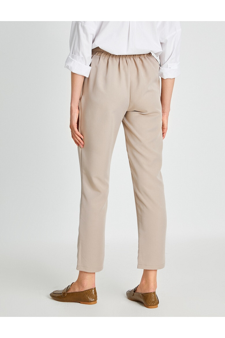 KOTON Pantaloni crop din amestec de modal - Pled.ro