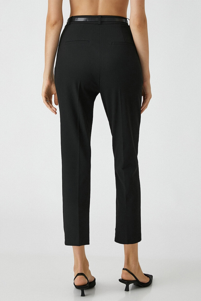 KOTON Pantaloni crop eleganti cu talie inalta - Pled.ro