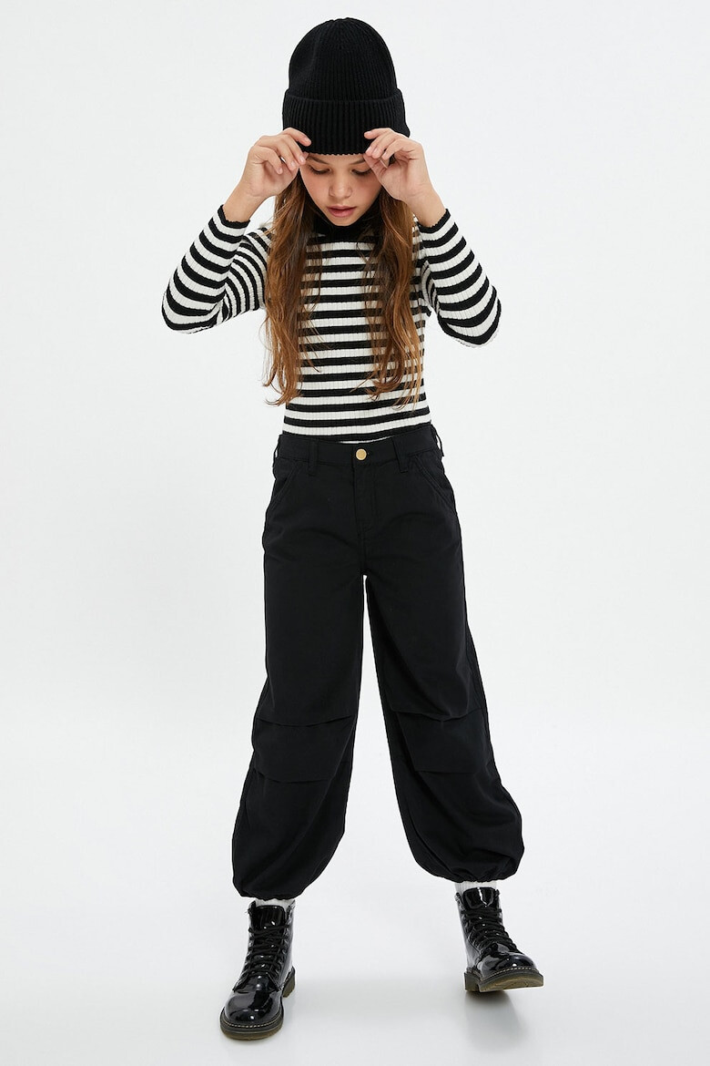 KOTON Pantaloni crop relaxed fit - Pled.ro