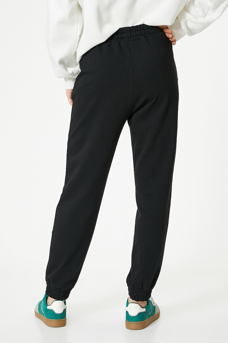 KOTON Pantaloni de trening crop cu croiala conica - Pled.ro