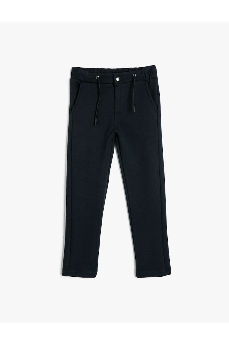 KOTON Pantaloni regular fit din amestec de bumbac - Pled.ro