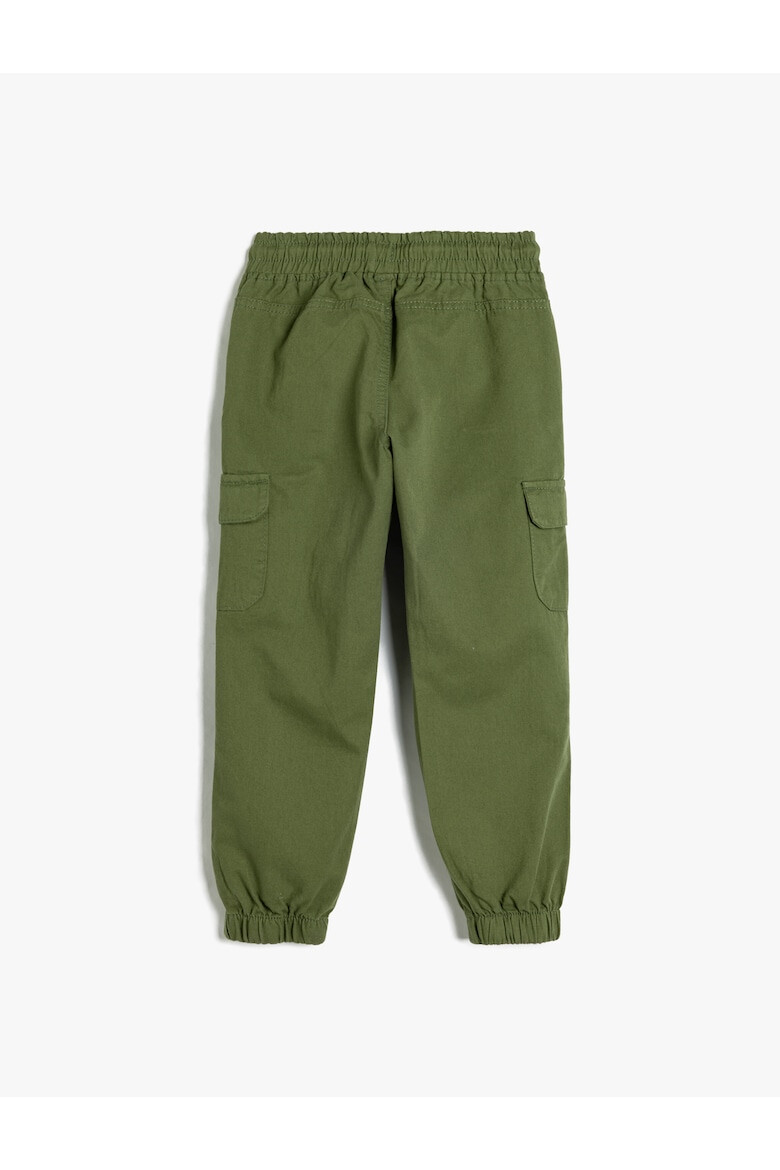 KOTON Pantaloni regular fit din amestec de bumbac - Pled.ro