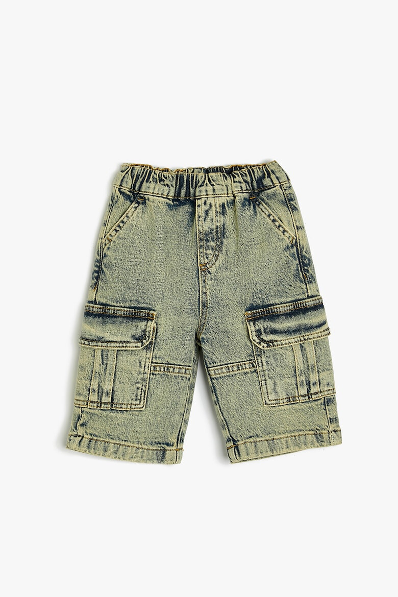 KOTON Pantaloni scurti cargo de denim - Pled.ro