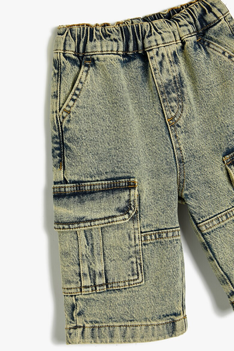 KOTON Pantaloni scurti cargo de denim - Pled.ro