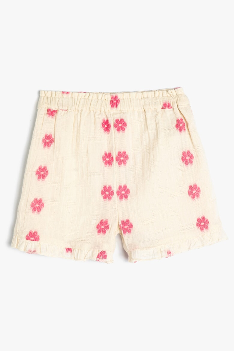 KOTON Pantaloni scurti de bumbac cu model floral - Pled.ro