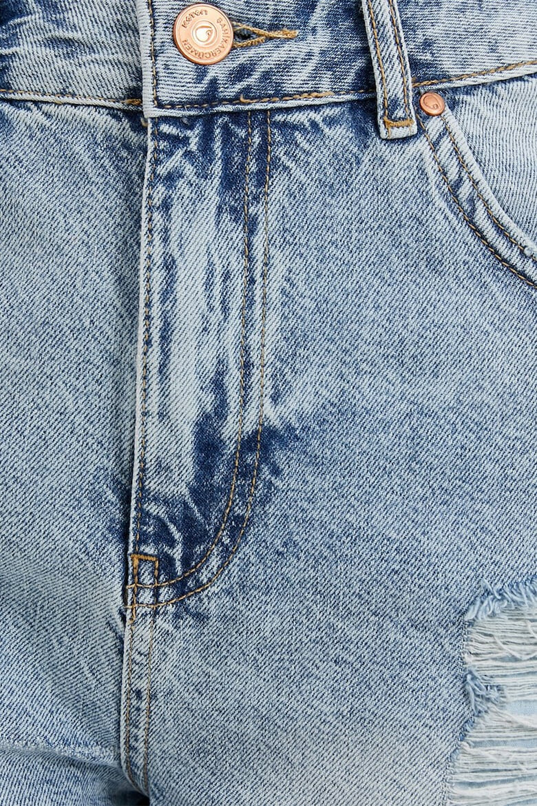 KOTON Pantaloni scurti din denim cu aspect deteriorat - Pled.ro