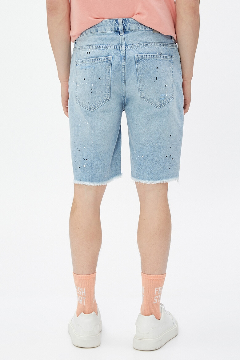 KOTON Pantaloni scurti din denim cu aspect deteriorat - Pled.ro