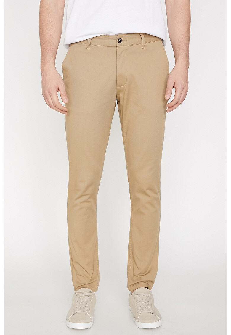 KOTON Pantaloni slim fit O - Pled.ro