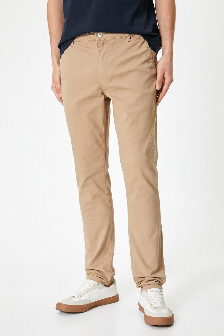 KOTON Pantaloni uni chino - Pled.ro