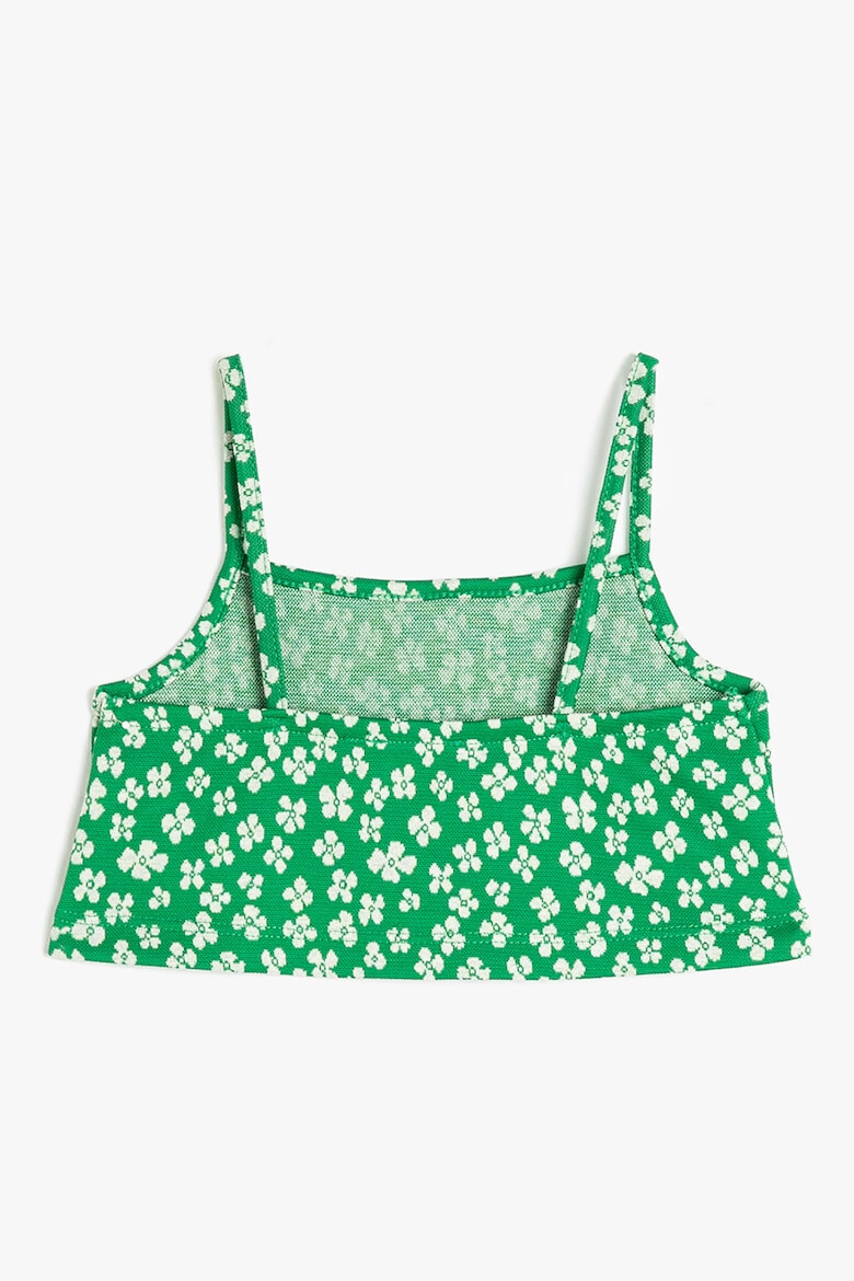 KOTON Top crop cu imprimeu floral - Pled.ro