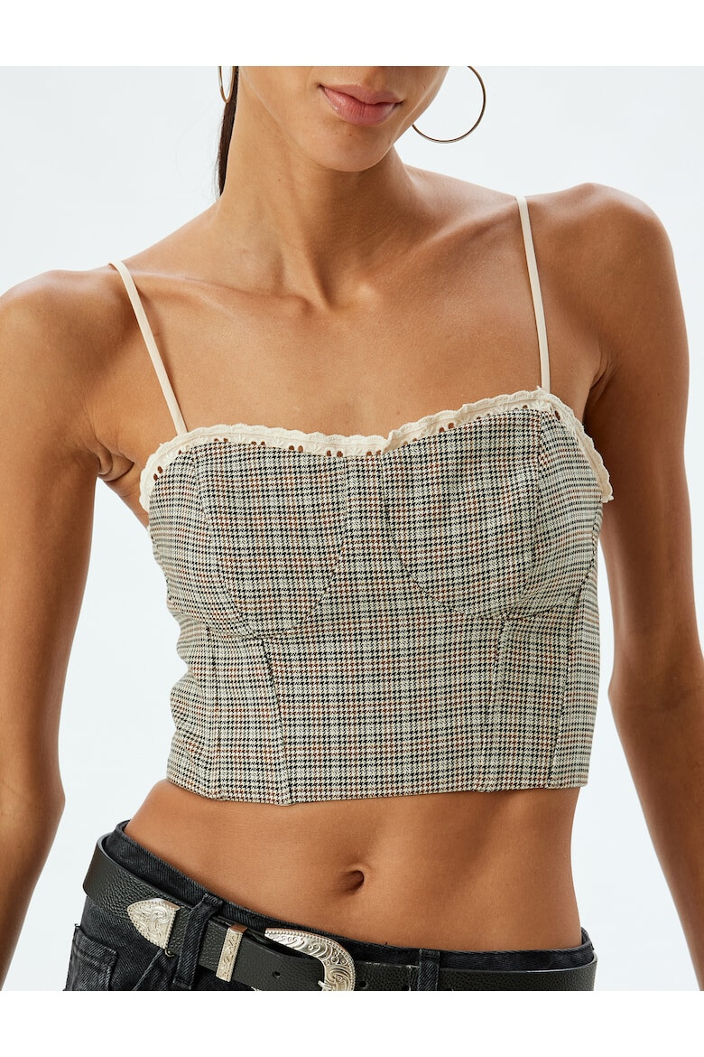 KOTON Top crop cu model - Pled.ro