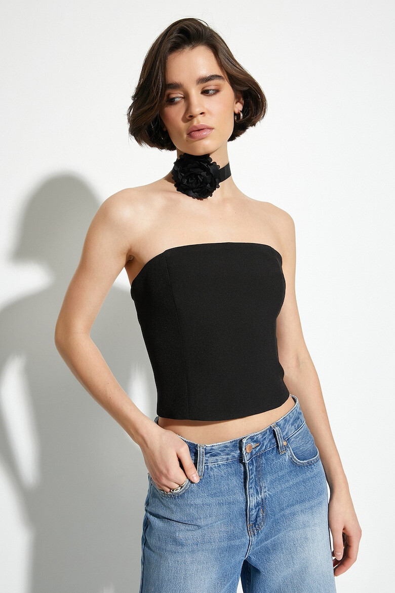 KOTON Top crop cu model uni - Pled.ro