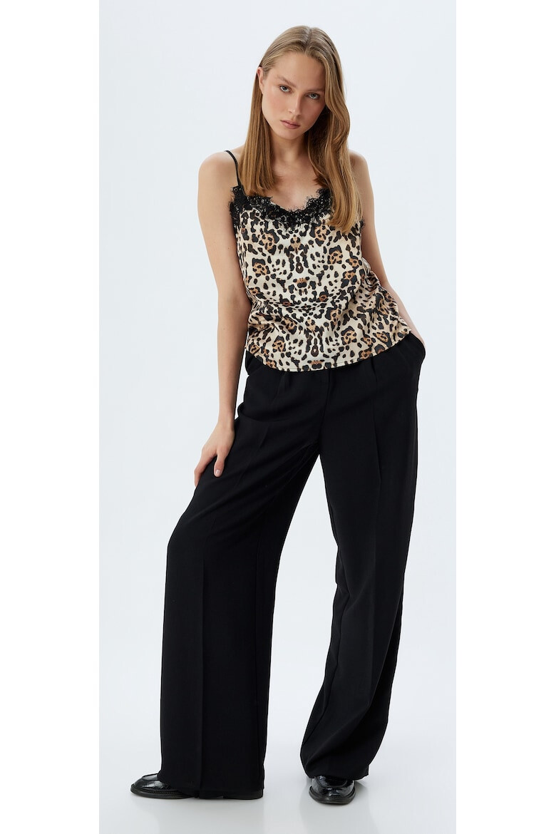 KOTON Top cu model animal print - Pled.ro