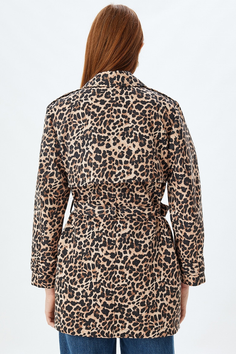 KOTON Trenci cu model animal print - Pled.ro