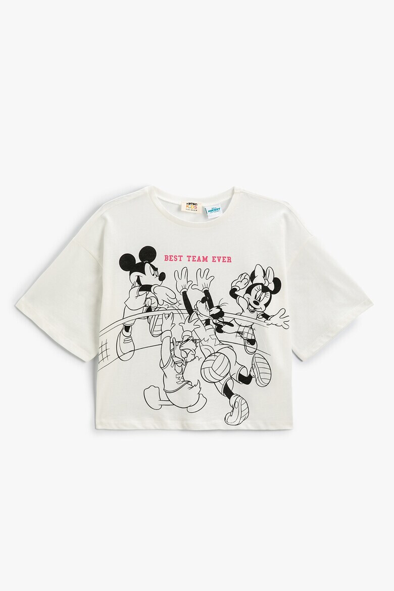 KOTON Tricou crop cu personaje Disney - Pled.ro