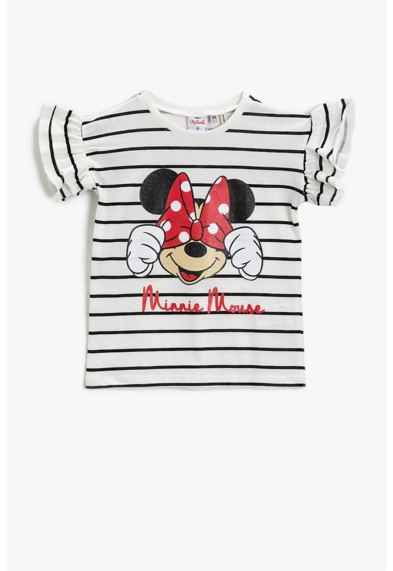 KOTON Tricou cu imprimeu cu Minnie Mouse - Pled.ro