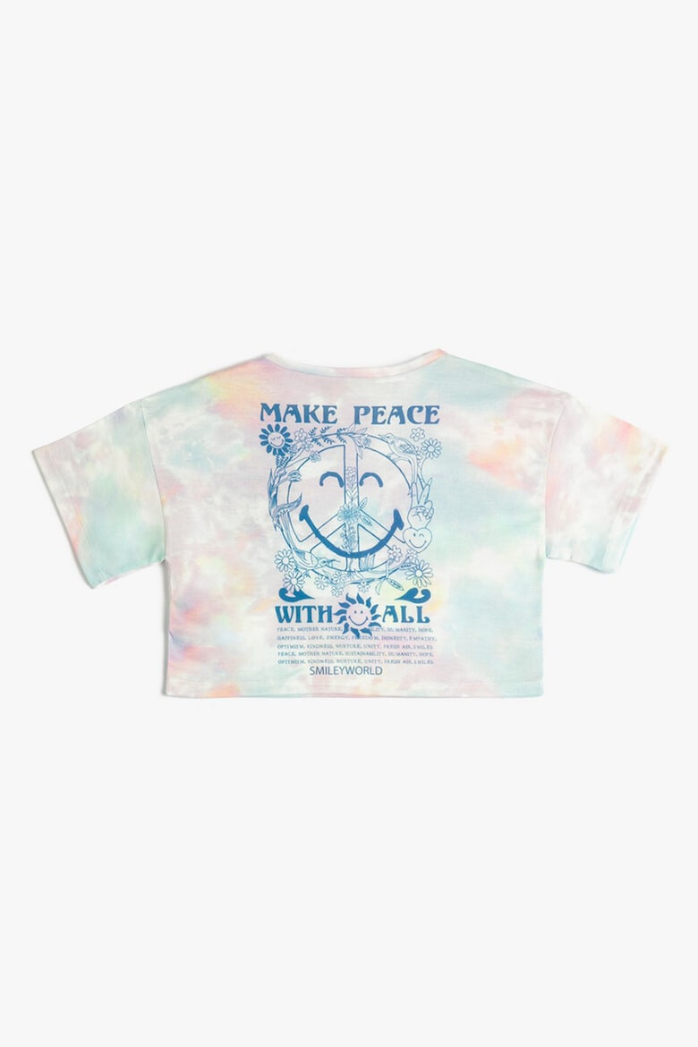 KOTON Tricou cu imprimeu si model tie-dye - Pled.ro