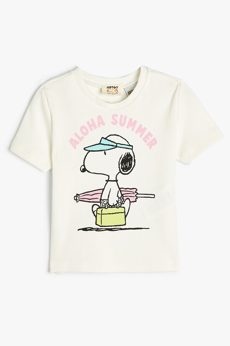 KOTON Tricou cu imprimeu Snoopy - Pled.ro