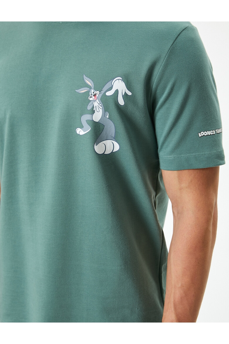 KOTON Tricou din bumbac cu imprimeu cu Bugs Bunny - Pled.ro