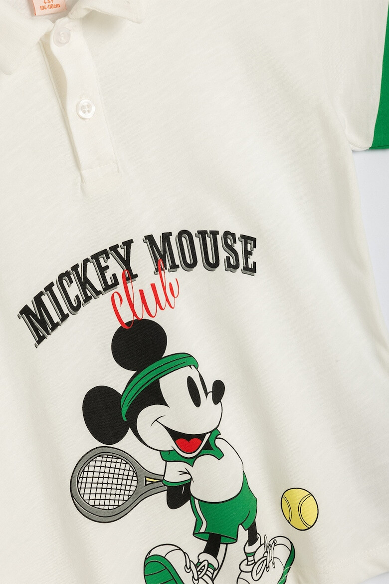 KOTON Tricou polo cu imprimeu Mickey Mouse - Pled.ro