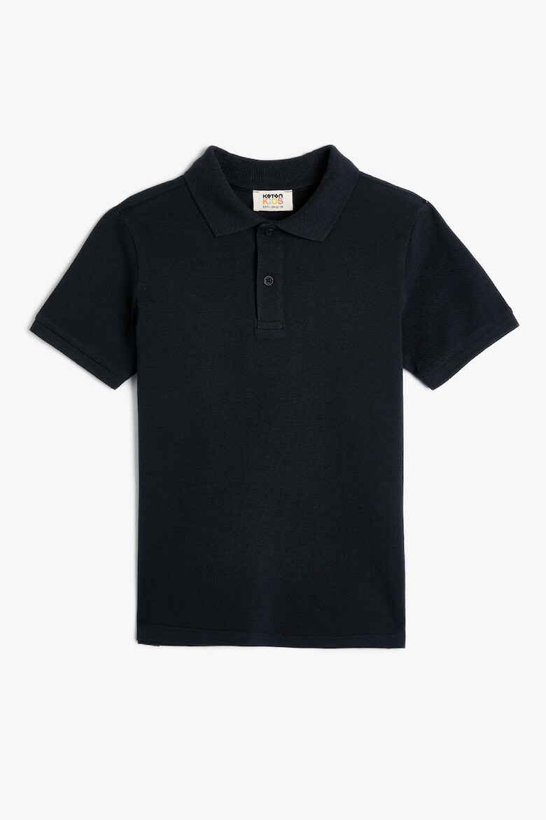 KOTON Tricou polo din material pique - Pled.ro