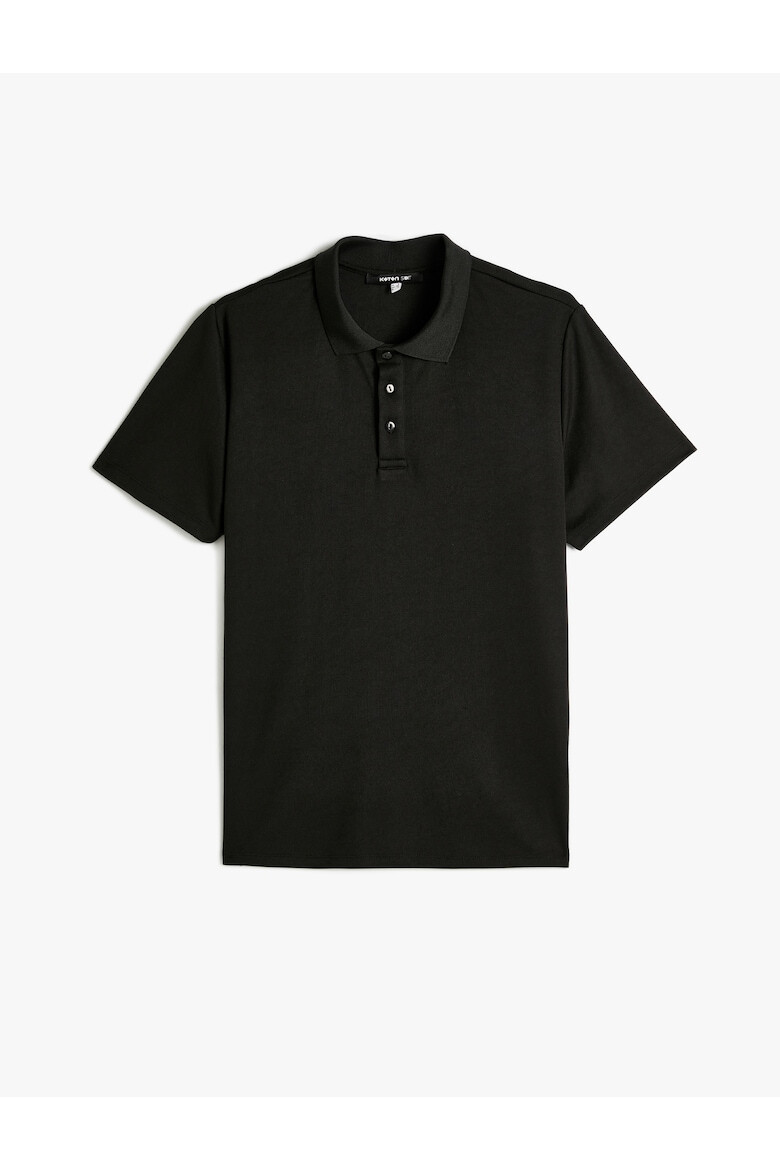 KOTON Tricou polo din pique - Pled.ro