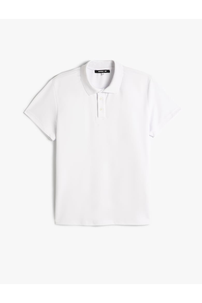 KOTON Tricou polo din pique - Pled.ro