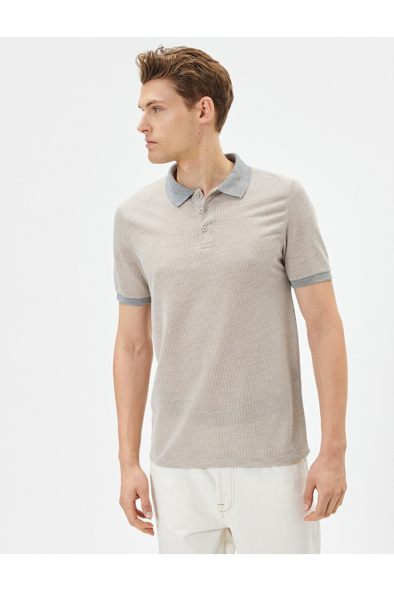 KOTON Tricou polo slim fit - Pled.ro