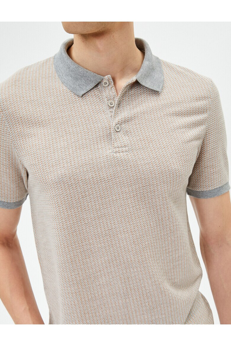 KOTON Tricou polo slim fit - Pled.ro