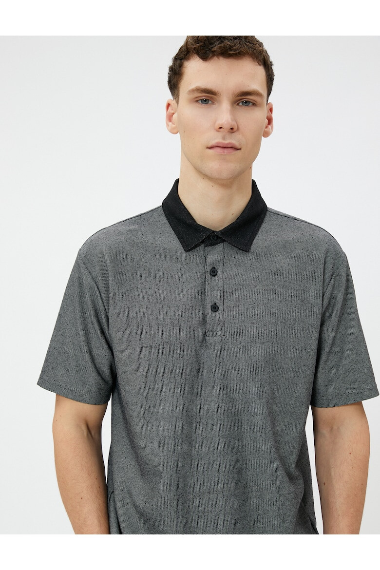 KOTON Tricou polo uni - Pled.ro