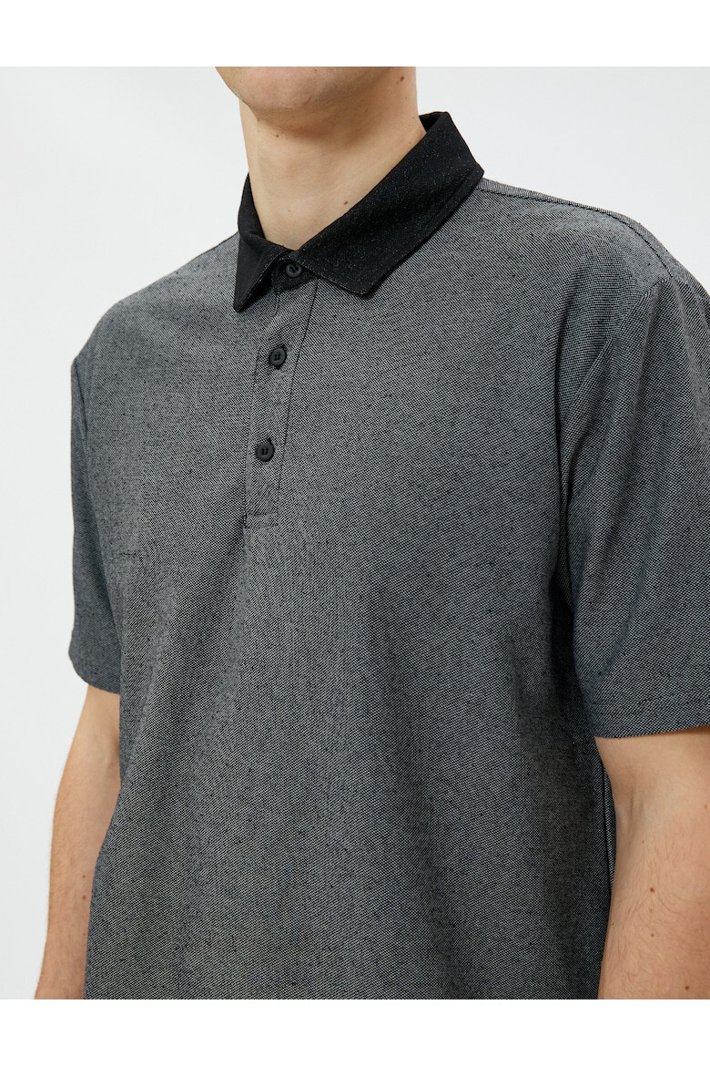 KOTON Tricou polo uni - Pled.ro