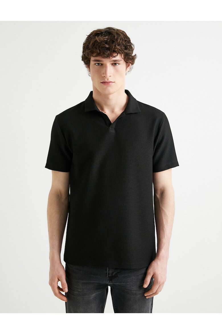 KOTON Tricou polo uni - Pled.ro